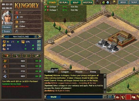 Kingory mmorpg game