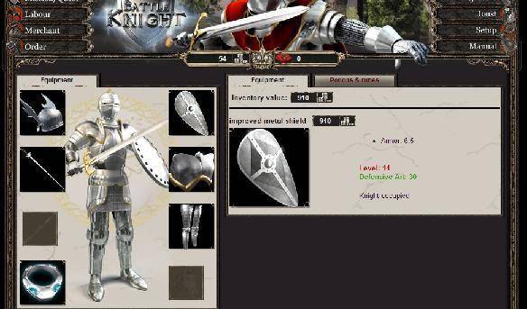 Battle Knight mmorpg game