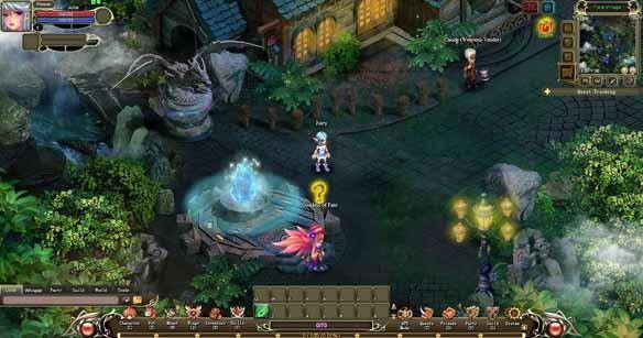 Crystal Saga mmorpg game