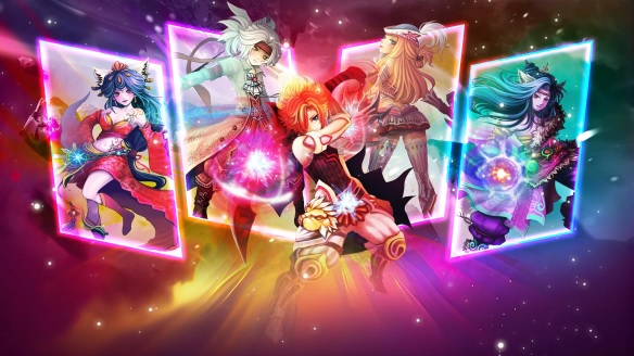 Crystal Saga Idle mmorpg game