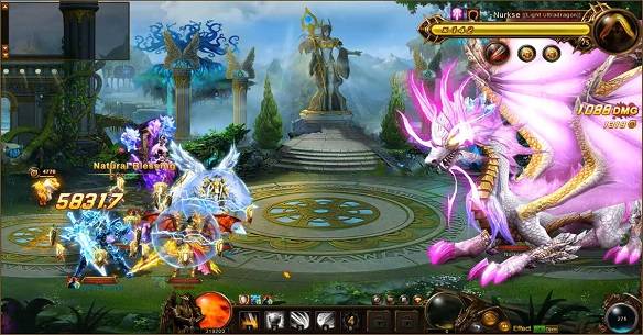 Dragon Awaken mmorpg game