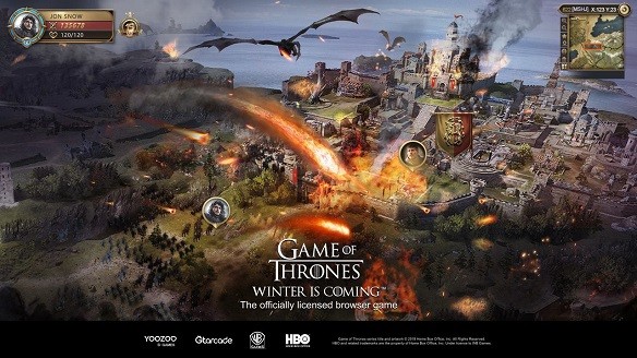 Game of Thrones Winter is Coming mmorpg game