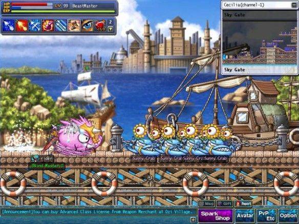 MapleStory mmorpg game